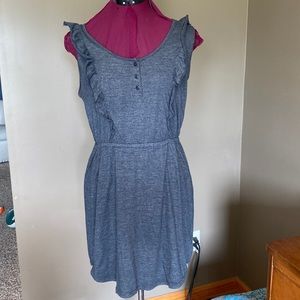 Roxy Grey Cotton Dress (Size L)